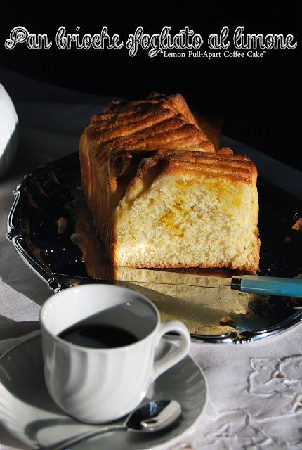 Pan Brioche sfogliato al limone