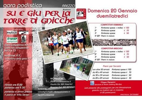 Gennaio 2013: Arezzo corre Torre Gnicche.