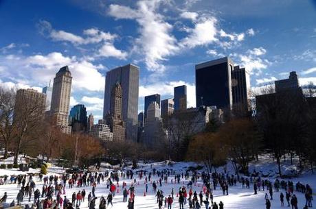 winter central park