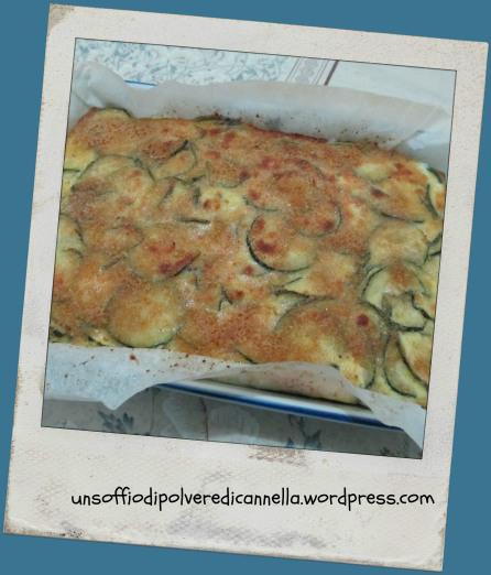 tortino zucchine forno