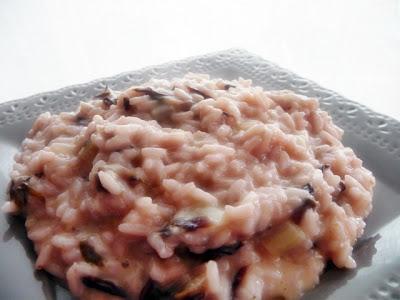 RISOTTO con RADICCHIO e SCAMORZA