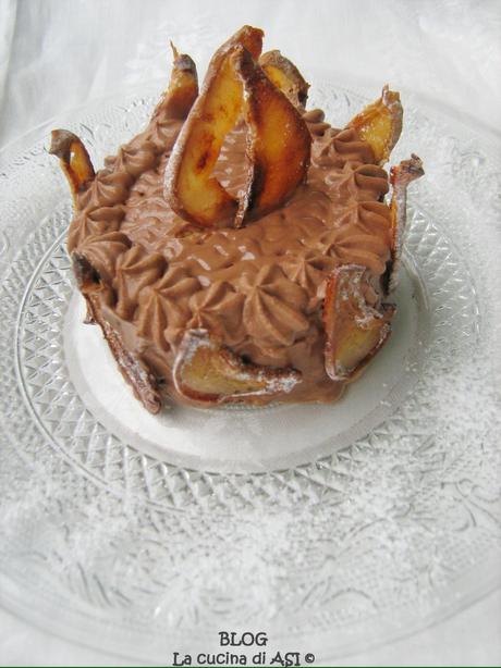 torta pere e cioccolato