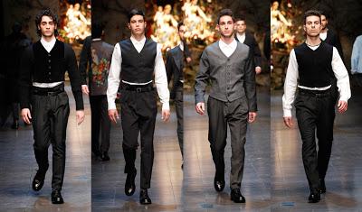 Dolce & Gabbana a/i 2013/14 Men .... Dettagli & Backstage