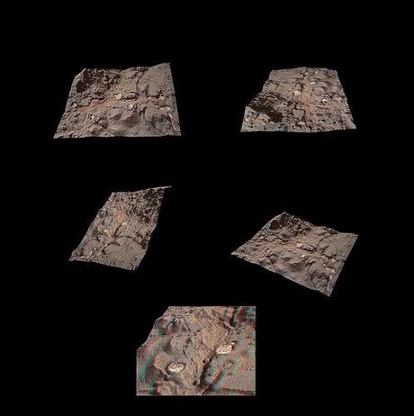 CURIOSITY sol 154 MAHLI 3D