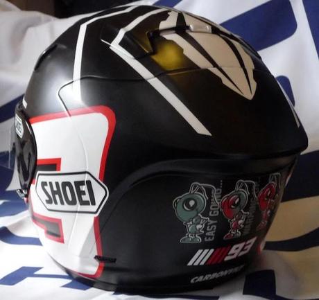 Shoei X-Spirit II M.Marquez Test Valencia 2012 by Drudi Performance & DiD Design