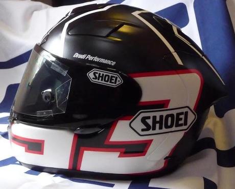 Shoei X-Spirit II M.Marquez Test Valencia 2012 by Drudi Performance & DiD Design