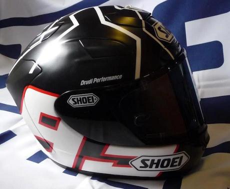 Shoei X-Spirit II M.Marquez Test Valencia 2012 by Drudi Performance & DiD Design