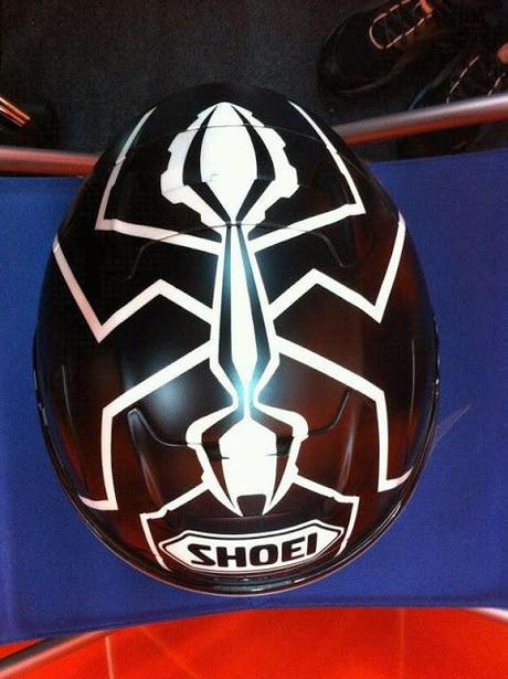 Shoei X-Spirit II M.Marquez Test Valencia 2012 by Drudi Performance & DiD Design