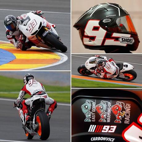 Shoei X-Spirit II M.Marquez Test Valencia 2012 by Drudi Performance & DiD Design