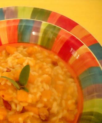 La ricetta del risotto alla zucca