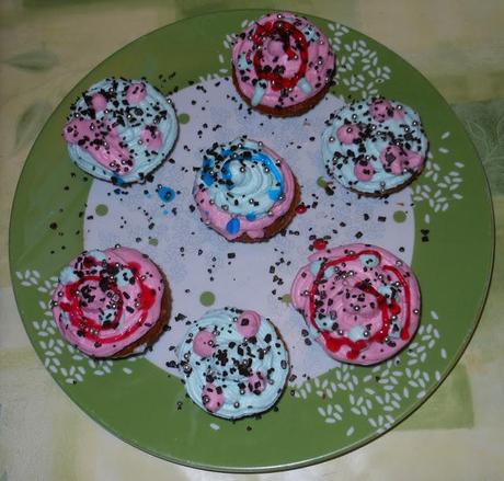 Giornata uggiosa, cupcakes colorati