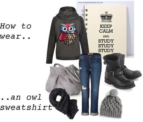 [HOW TO WEAR] Owl Sweatshirt