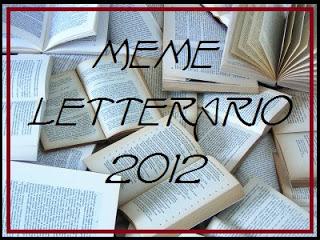 MEME Letterario 2012 - Un altro anno di dolci, aspre o insipide letture