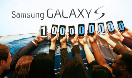 Samsung Galaxy S 100 milioni