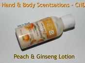 Body Hand Scentsations Peach Ginseng Lotion