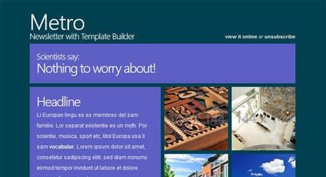 Creative Email Newsletter Templates