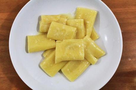 Paccheri olio e parmigiano. Si, avete sentito bene.