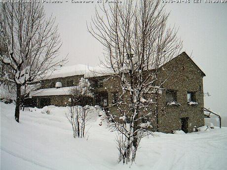 ABBONDANTI NEVICATE SULL'APPENNINO TOSCO-EMILIANO