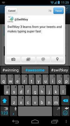 SwiftKey 3 la migliore applicazione Android per scrivere su smartphone e Tab