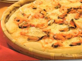 Pizza ai frutti di mare