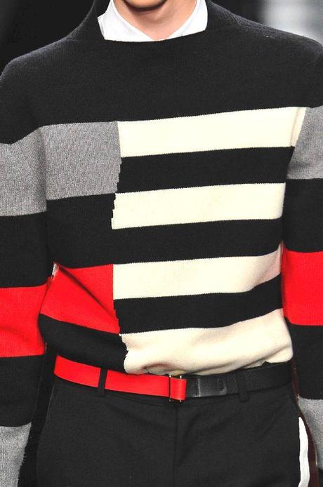 STAMPE E PATTERNS NELLE COLLEZIONI UOMO A/I 2013/14: MILANO / 2