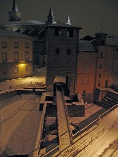 Neve sui terragli