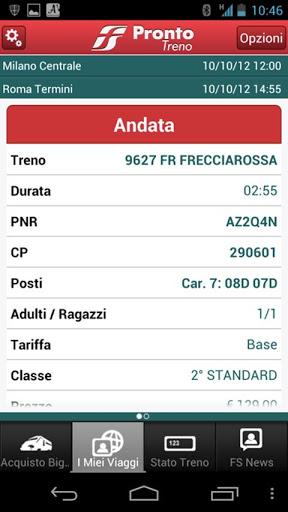 Pronto Treno: l’applicazione ufficiale di Trenitalia