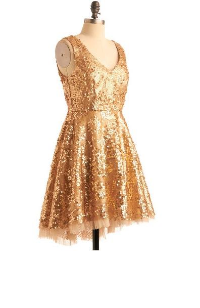 Striking Gold Dress 80dollari