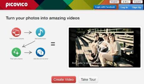 PicoVico - trasforma le tue immagini in uno stupendo video da condividere