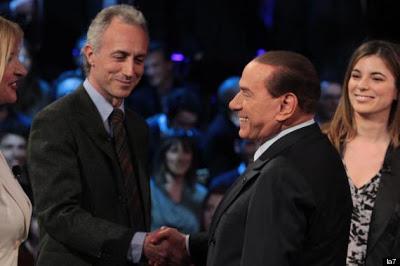 Berlusconi vince, e annichilisce Santoro e Travaglio a Servizio Pubblico (?)