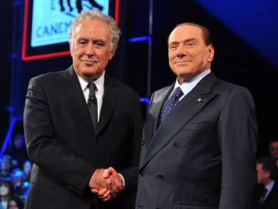 Berlusconi vince, e annichilisce Santoro e Travaglio a Servizio Pubblico (?)