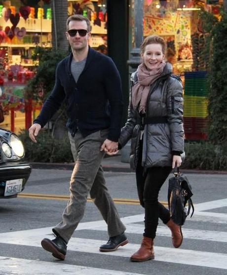 James Van Der Beek e sua moglie Kimberly Brook fotografati a Los Angeles