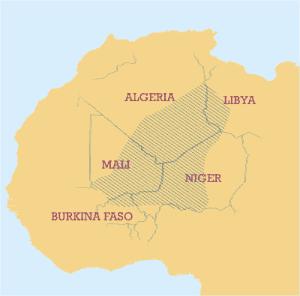 Area di popolamento tuareg