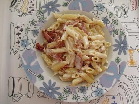 Pasta speck e Philadelphia