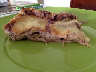 Lasagne radicchio e (tanto) stracchino