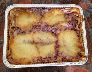 Lasagne radicchio e (tanto) stracchino