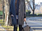 Minimal: Grey Coat&Sweater;.