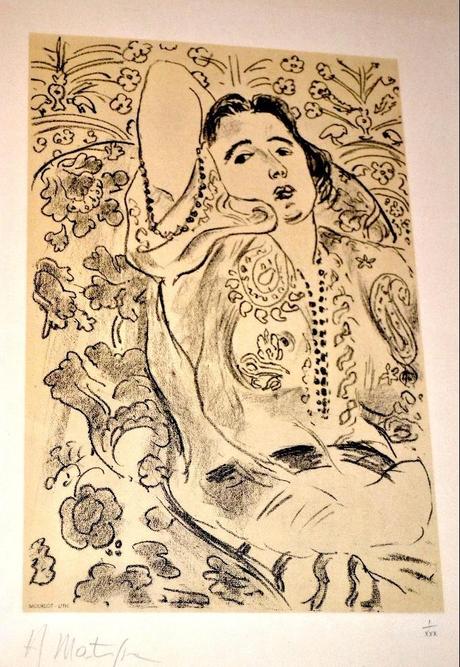 Henri Matisse, Arabesque, 1924, litografia