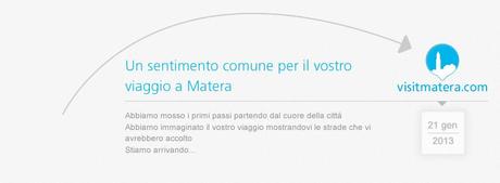 visitmatera.com online il 21 gennaio 2013