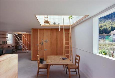 La casa-capanno del progetto Tato Architects