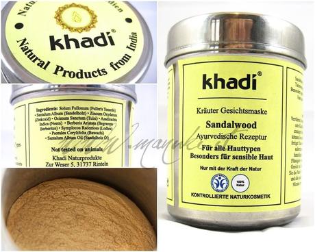 Review Khadì Sandalwood - Maschera Viso al Sandalo