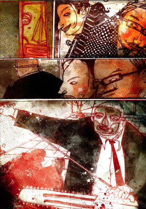 Anteprima del ritorno di Motosega, storico personaggio Shok Studio creato da AkaB