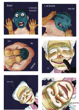 Anteprima del ritorno di Motosega, storico personaggio Shok Studio creato da AkaB