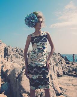 Sigrid Agren in Dolce & Gabbana per Neiman Marcus Resort