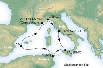 MSC CROCIERE: SI PREPARATA PER LA STAGIONE 2013, NUOVA NAVE, NUOVI ITINERARI E UN NUOVO SPOT TV