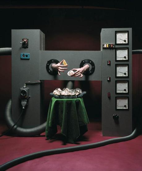 Alfa Castaldi, La machine a manger les huitres, Milano, 1972 ca, Galleria Carla Sozzani