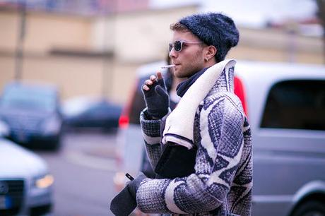 Fashion Week Menswear fw2013/14 street style