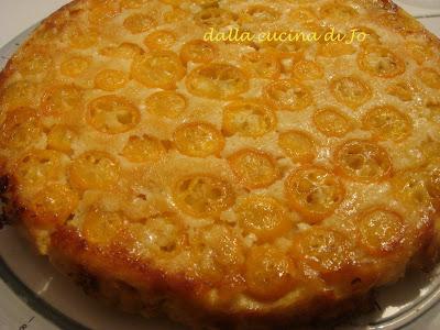 Tarte Tatin con kumquat e frangipane