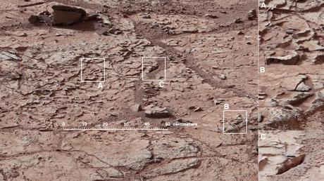 CURIOSITY drill target 