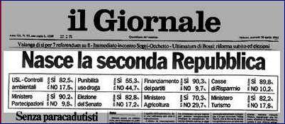 seconda repubblica